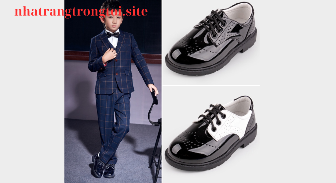 Boys Black Dress Shoes Elevate Every Occasion with Style and Sophistication